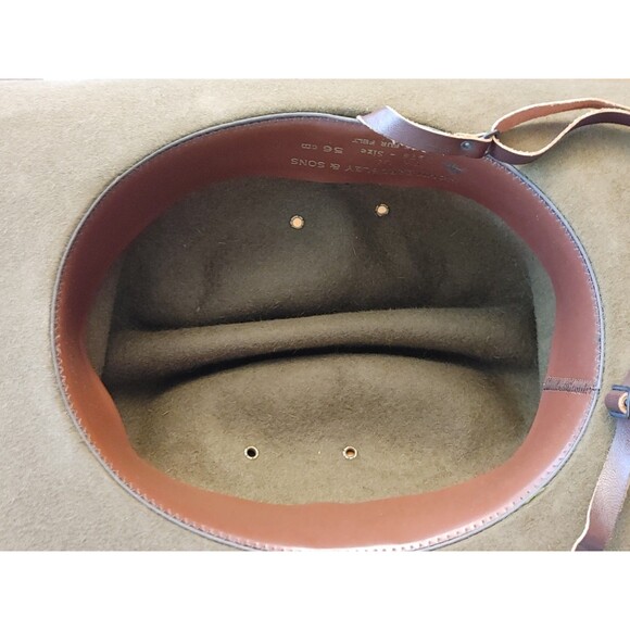 Australian ROYAL ARMY bush hat Vietnam Electrical & Mechanical 1976 53cm EC-Fine - Picture 8 of 8